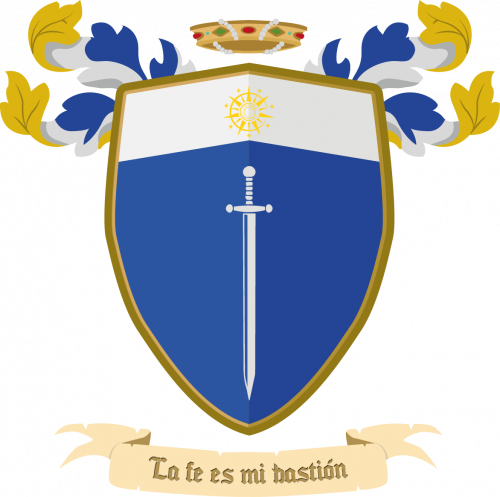 Escudo y lema de la Casa Kandiski