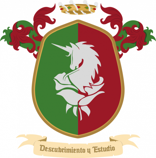 Escudo y lema de la Casa Txalaxa-Rosecroix