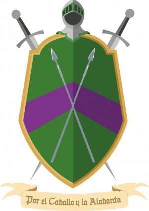 Escudo y lema de la Orden de las Valdaes